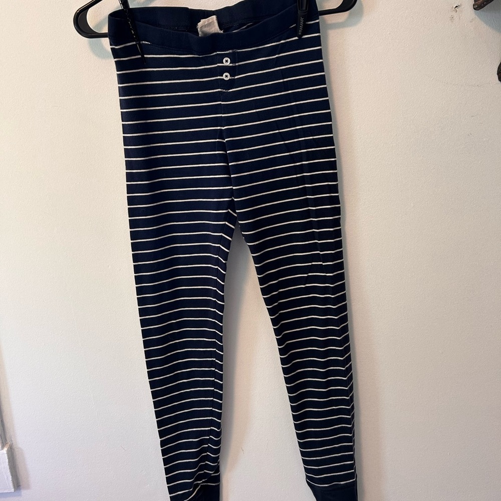 Blue and white stripe Jammie’s